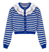 Stripe cardigan