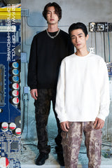 Semi Oversized Side Panel Sweatshirt (6593901723766)