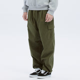 ワイドコットンカーゴパンツ / WIDE COTTON CARGO PANTS - KAHKI