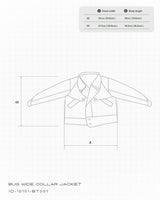 BUG wide collar jacket