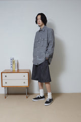 デュラブルバミューダパンツ/Durable Bermuda Pants (Indigo)
