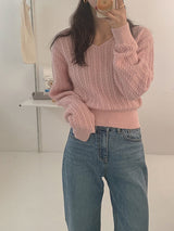 Mention napping light blue wide winter denim pants
