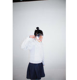 ディバイディドショートフーディー_light melange