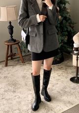 ウィンターHラインミニスカート (3color)