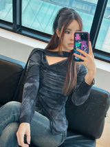 ハロウィンシャーリング長袖Tシャツ