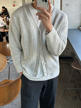 キャッシュクロップカーディガン / [Premium] Cash crop cardigan (5 colors)