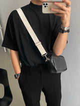 Never Short Sleeve Knit T Shirt (5color) (4641021821046)