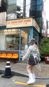 rustling wind string skirt