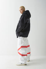 ニューポットリフレクティブトラックパンツ / BSR2223FWPT028 NEW POT-X REFLECTIVE TRACK PANTS WHITE