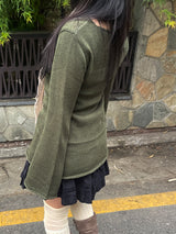 サマービンテージダメージロングニット / Summer Vintage Damage Long Knit