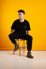 スモールドゥードゥルロゴTシャツ / SMALL DOODLE LOGO T-SHIRTS [BLACK]