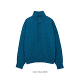 ASCLO High Neck Cable Cardigan (5color)