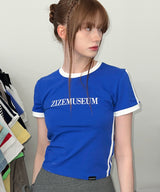 リンガーラインTシャツ