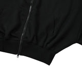MUCENT DENVER 2-WAY CROP HOOD ZIP-UP WOMEN (Black, Gray)