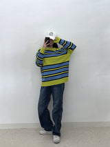PAC オディボーダーニット / PAC Odi Border Knit (3color)