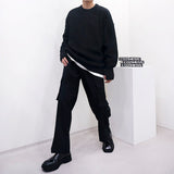 SIウォーマーラウンドニット/SI WARMER Round Knitwear (2 colors)