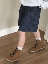 ビーライクバミューダデニムパンツ