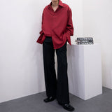 ラインブーツカットスラックス/[Unisex] Line Bootcut Slacks (2 colors)