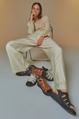 ミリーチャンキーサンダル / MILLY CHUNKY SANDALS_3COLORS