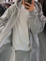 ASCLO Paper Warm Hood Zip Up (5color)