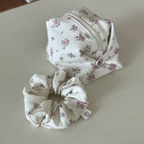 SPRING FLOWER SCRUNCHIE