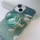 Swan Lack Bead Tok Case set