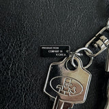 バイアテンションレザーキーリング / BYATTENTION Leather Keyring (2 colors)