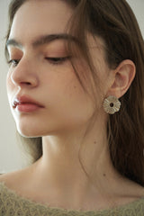FLEUR earring_silver