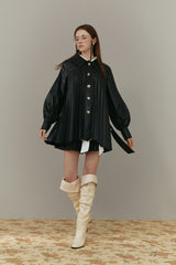Pleated jacket