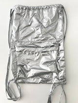 Future silver backpack
