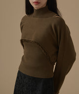2WAY LAYRED KNIT SET