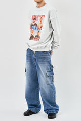 Enko Wide Cargo Denim (2color)