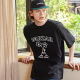 Flower T-Shirts Black