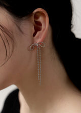 ホリロングリボンピアス
