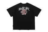 アスレチックロゴTシャツ / ATHLETIC LOGO TEE SHIRT_BLACK