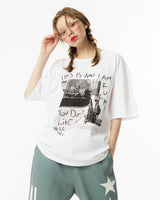 パンクビンテージTシャツ/Punk Vintage-T white
