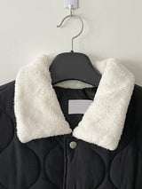 Shearing revers collar jumper 