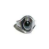 [Baby monster Ruka/Bad villain Ina] Black dot ring
