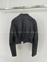 High-Neck Biker Slim Rider Jacket