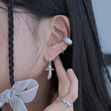 Umbrella mushroom earring