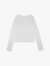 レイヤードカットアウトTシャツ
