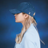 OG Fit over fit washing ball cap NAVY