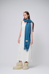 MARIETHIN muffler_dustyblue