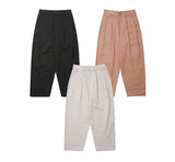 ワイドコットンクロップルアパンツ/Wide Cotton Crop Lua Pants_3color