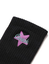 リバーススターソックス/REVERSE STAR SOCKS BLACK(CV2CFUAB83A)