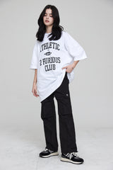 アスレチックオーバーサイズTシャツ /ATHLETIC OVERSIZED T-SHIRT WHITE