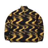 ウェーブフリースプルオーバー / BSR2223FWPO002 ZGZG WAVE FLEECE PULLOVER GOLD BLACK