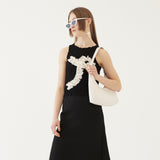 CURVED SHAPE BAG (IVORY) (6579671203958)