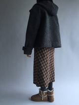 Short duffel coat