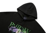 リセントロゴフラワーフーディー/RECENT LOGO FLOWER HOODIE_BLACK